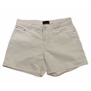 Nautica Shorts Khaki Mid-rise Neutral Color Shorts Size 6